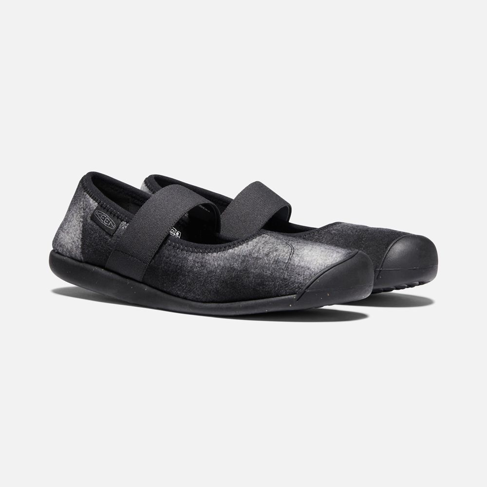Keen Slip-On Dam Svarta - Sienna Plaid Mary Jane - 874319GZW